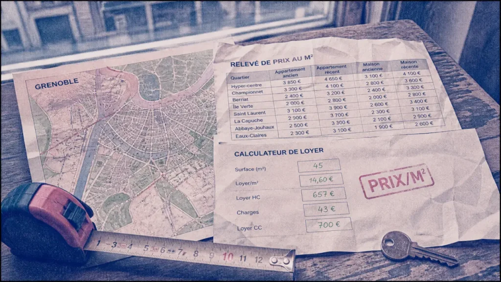 Grenoble prix immobilier : loyers et prix au m² à Grenoble