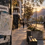 Quartier exposition-bajatière à Grenoble : plan et trame urbaine près du Verderet