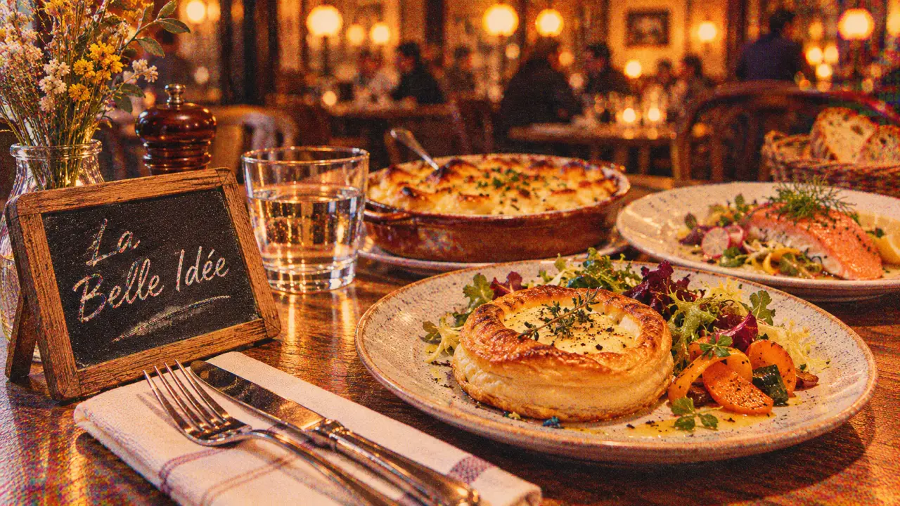 Restaurant la petite idee à Grenoble : La Belle Idée, cuisine de terroir