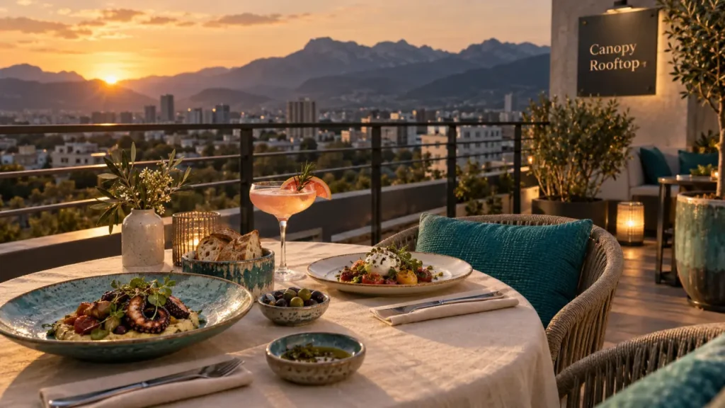 Canopy près de Grenoble : un rooftop à Échirolles avec vue sur les massifs