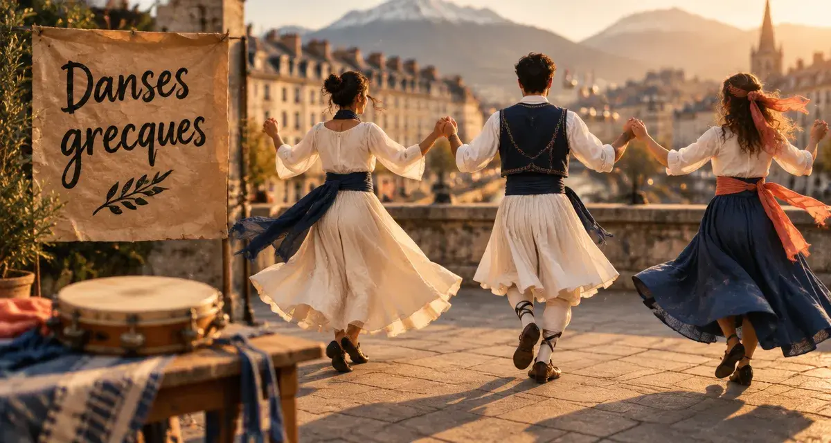 Découverte des danses grecques à Grenoble
