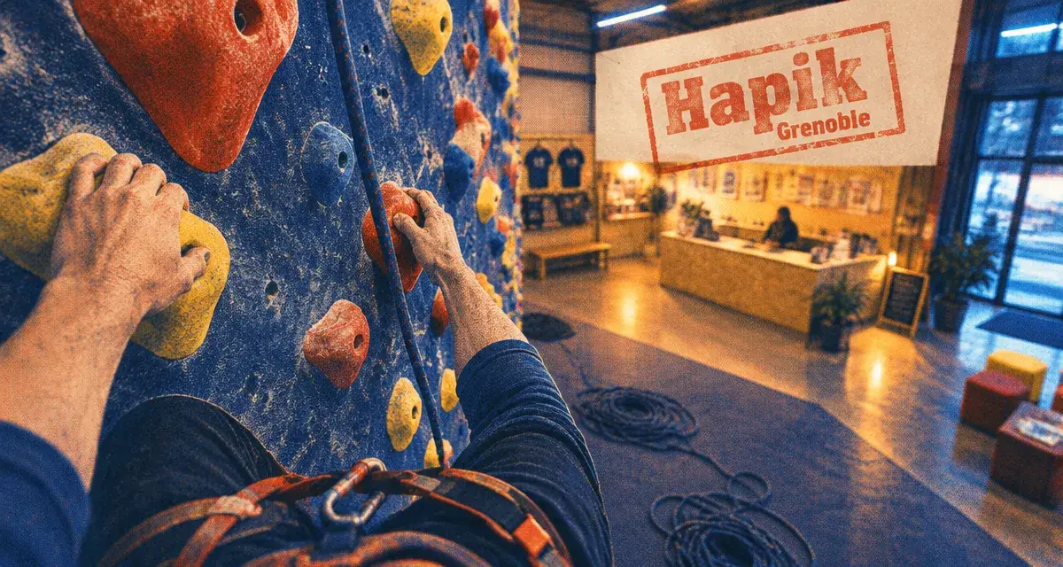 Hapik : l'ascension grenobloise d'un géant de l'escalade