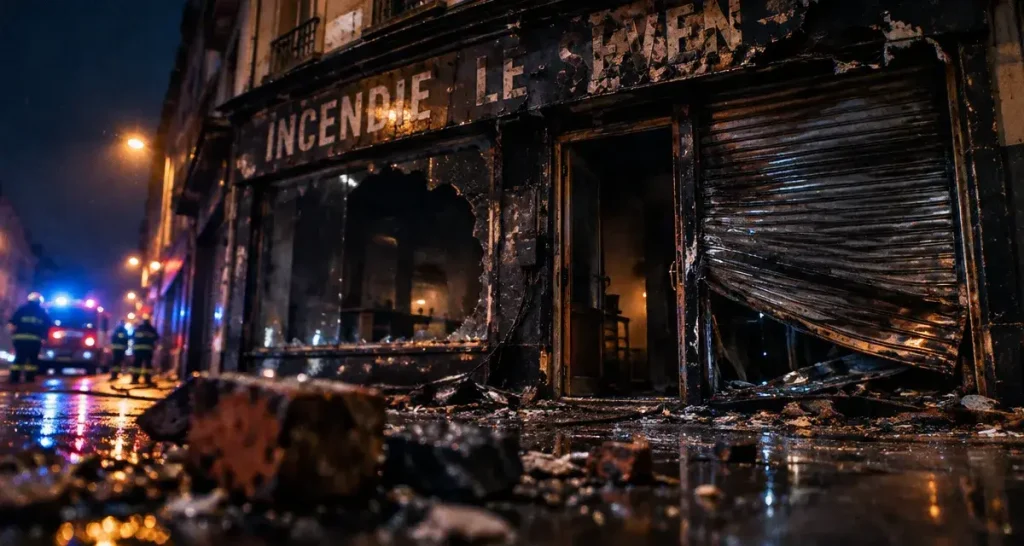 Le Seven détruit par un incendie suspect boulevard de l’Esplanade